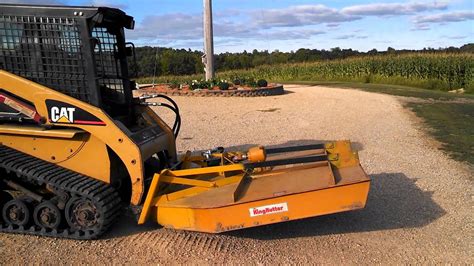 homemade brush cutter skid steer|diy skid steer attachments.